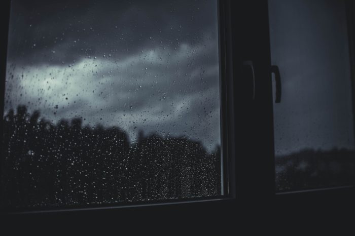 pluie fenêtre